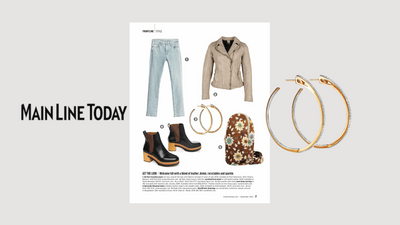 IN THE PRESS: Main Line Today Features Spirit Pavé Hoops in Rose Gold