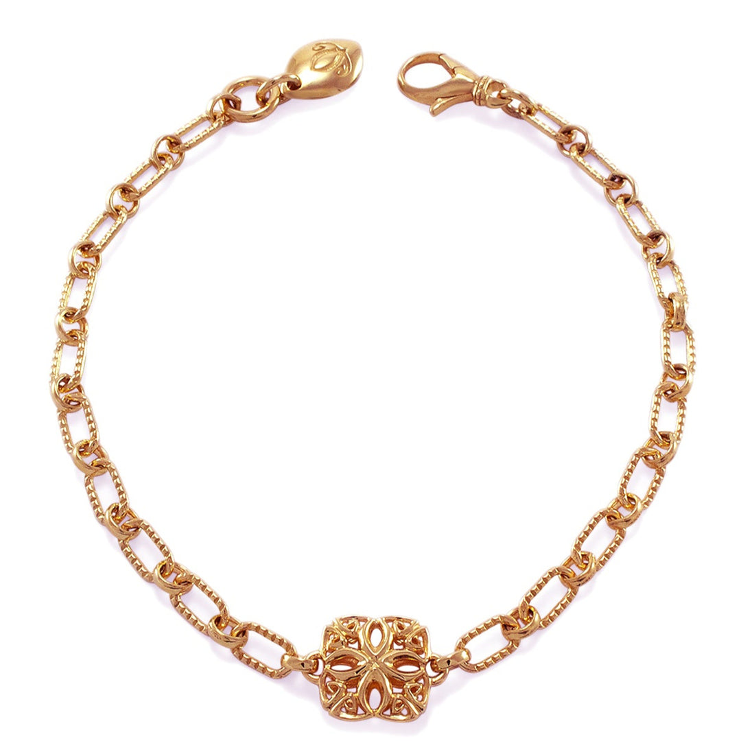 rose gold chain bracelet