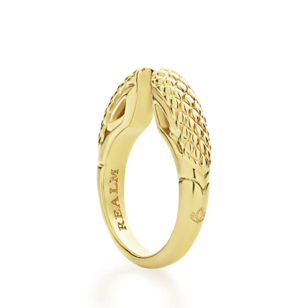 gold stacking ring