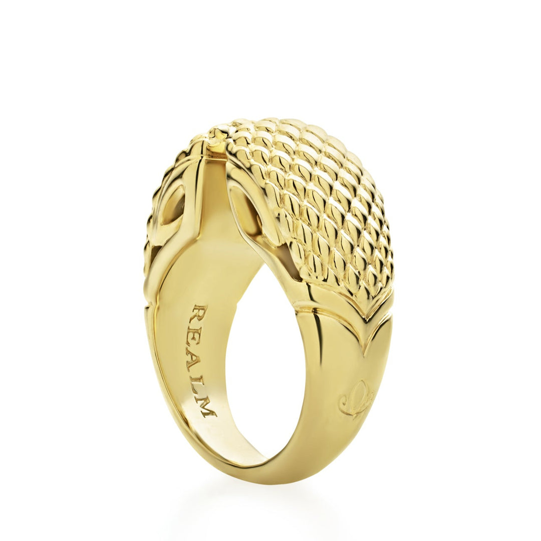 gold stacking ring