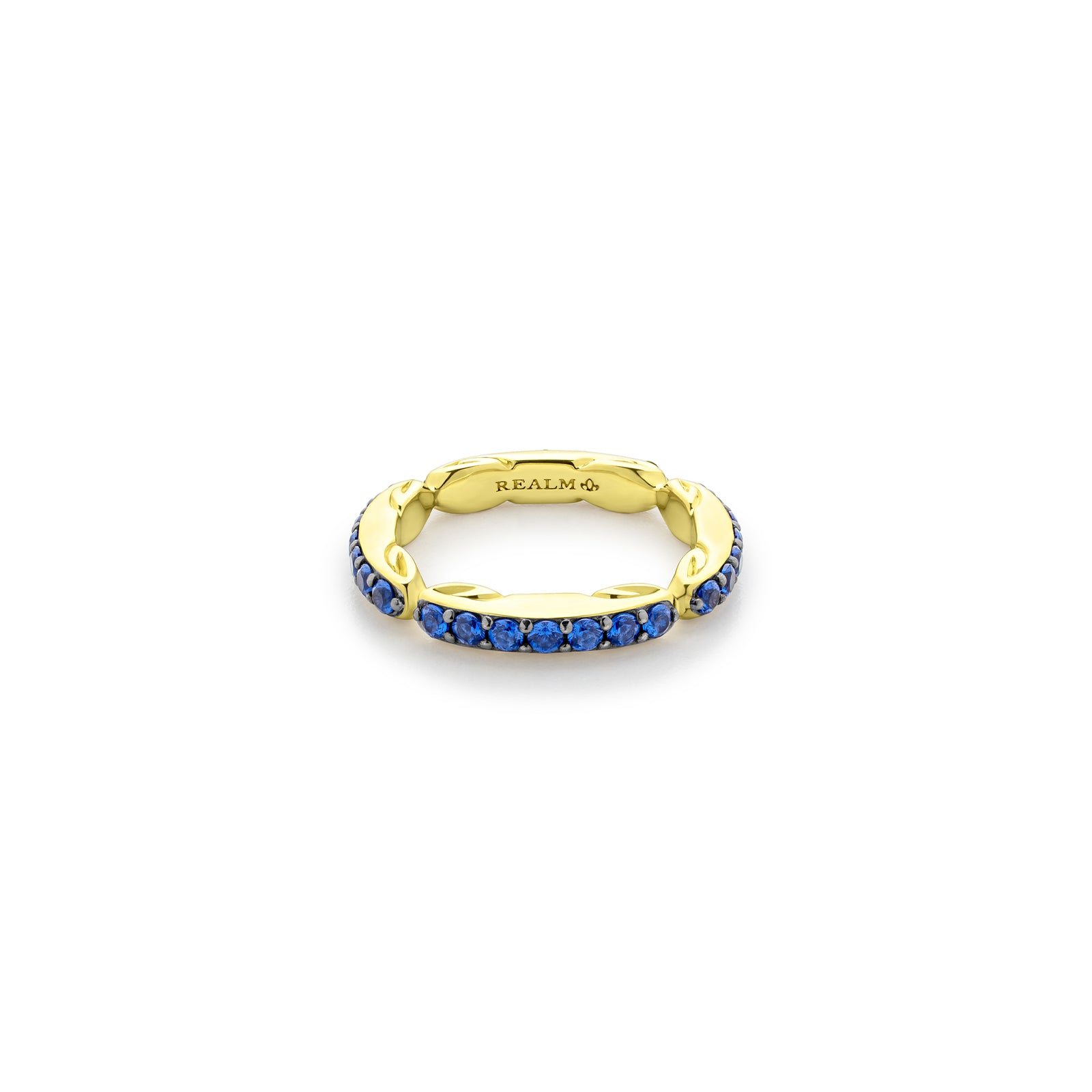 18K Gold Vermeil Stackable Ring | Gold Stacking Rings – REALM