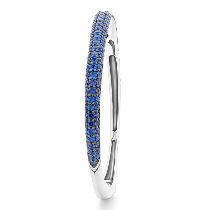 blue pave bracelet