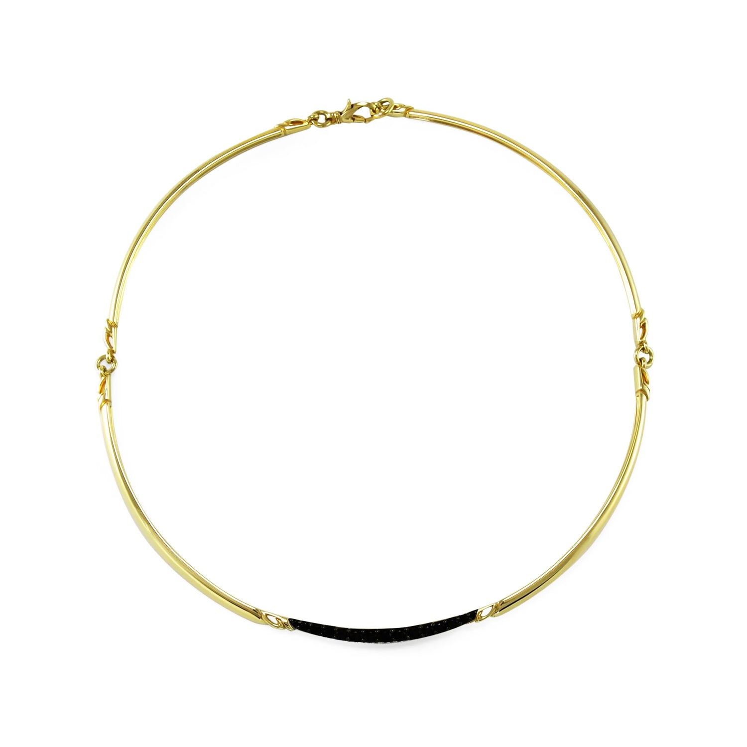 トップス babylclub Jewel chocker 18K Gold Vermeil Choker Necklace | CZ Choker Necklace – REALM