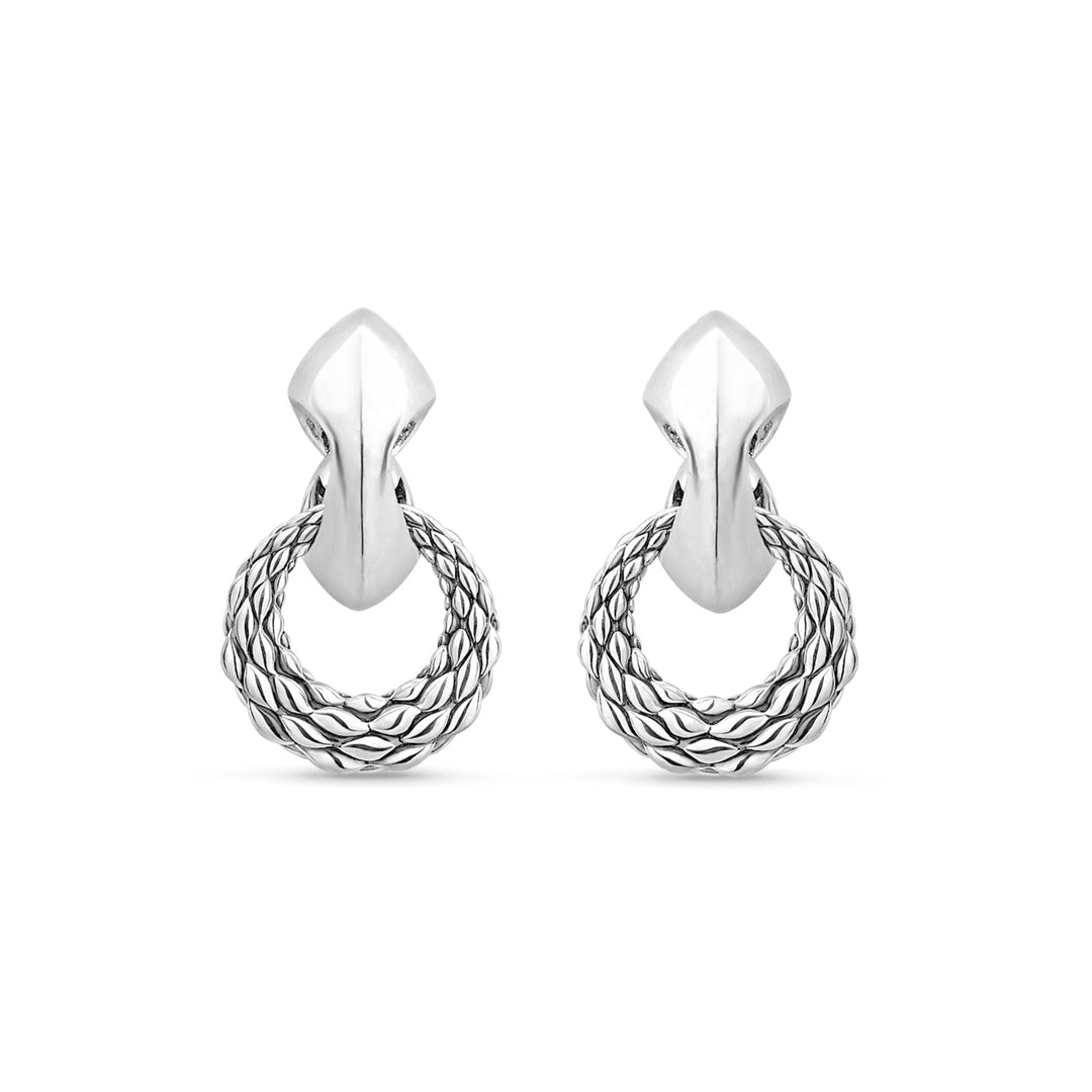 sterling silver drop earrings