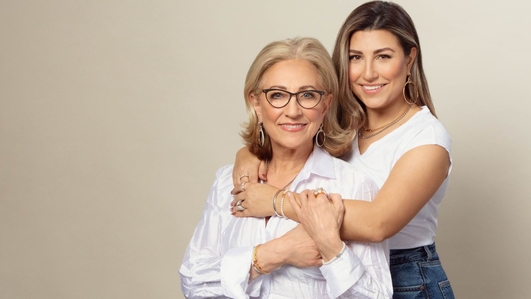 Mother daughter style - Ann King Lagos and her daughter Kate Lagos Sutera