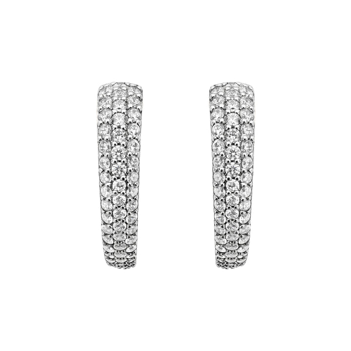 pave earrings