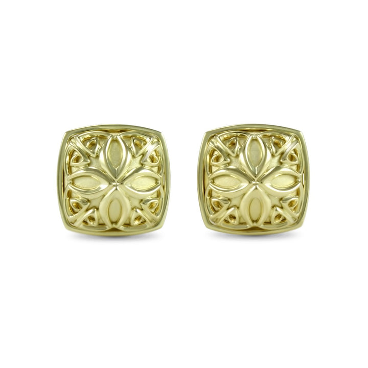 18k gold earrings