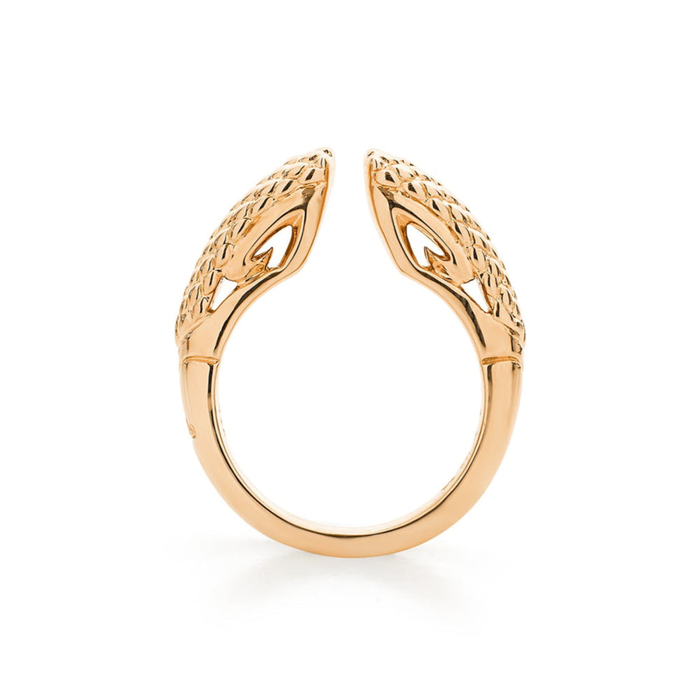rose gold vermeil stacking ring