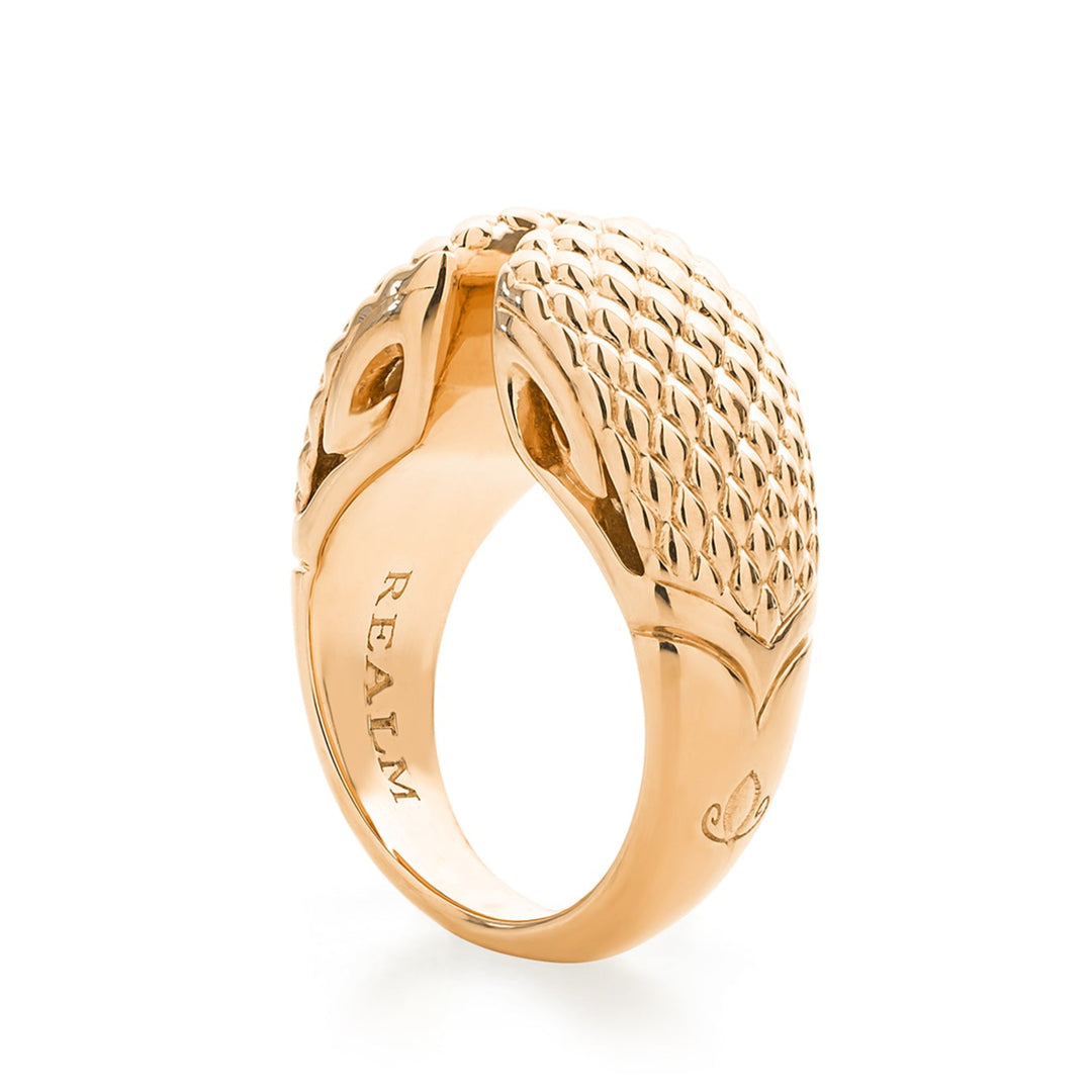 rose gold stacking ring