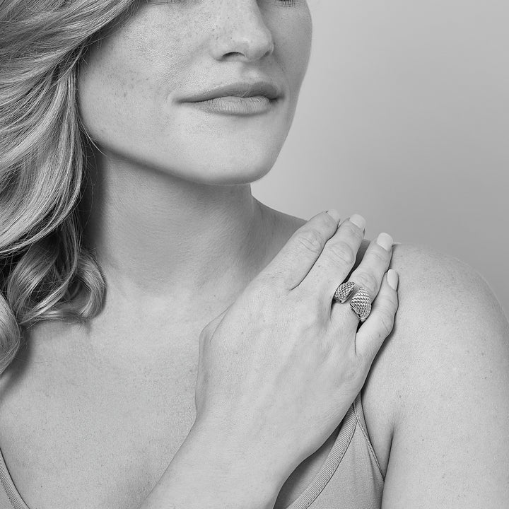 18k gold stacking ring