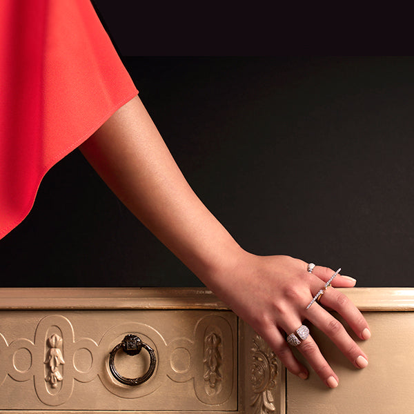 gold vermeil stacking rings