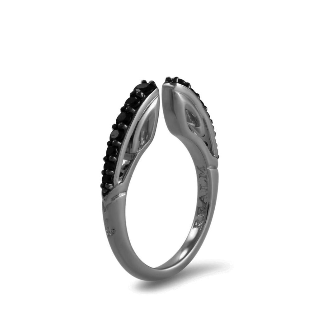 black stacking ring
