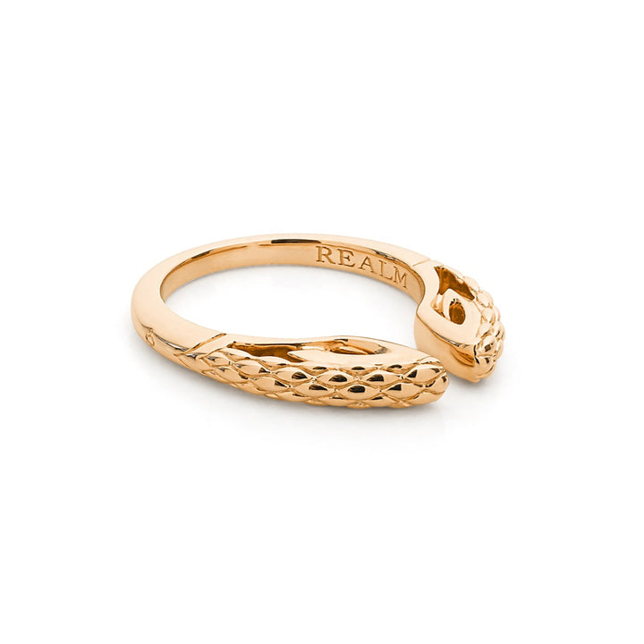 rose gold vermeil stacking ring