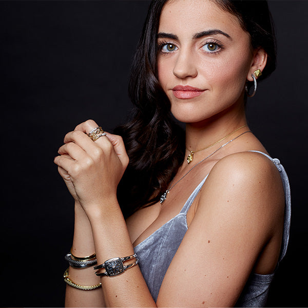 chunky gold bracelet