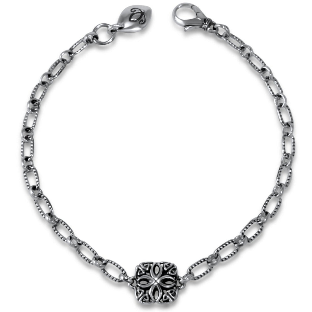 sterling silver chain bracelet