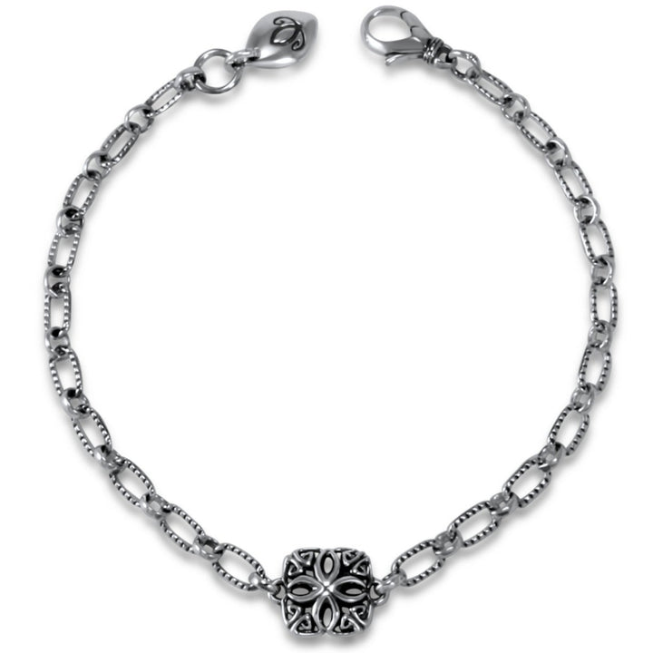 sterling silver chain bracelet