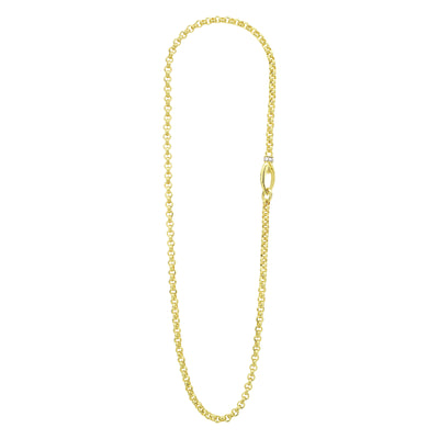 gold vermail chain necklace