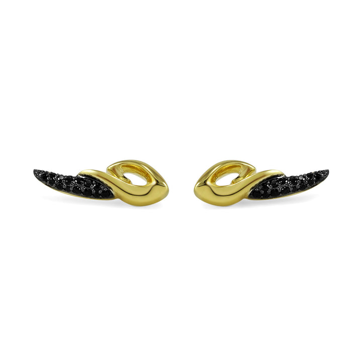 18k gold earring