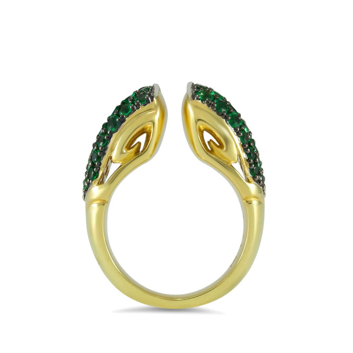 18k gold vermeil ring