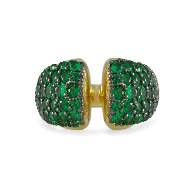 18k gold vermeil stacking ring