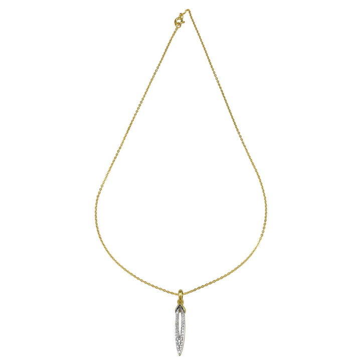 gold vermeil necklace