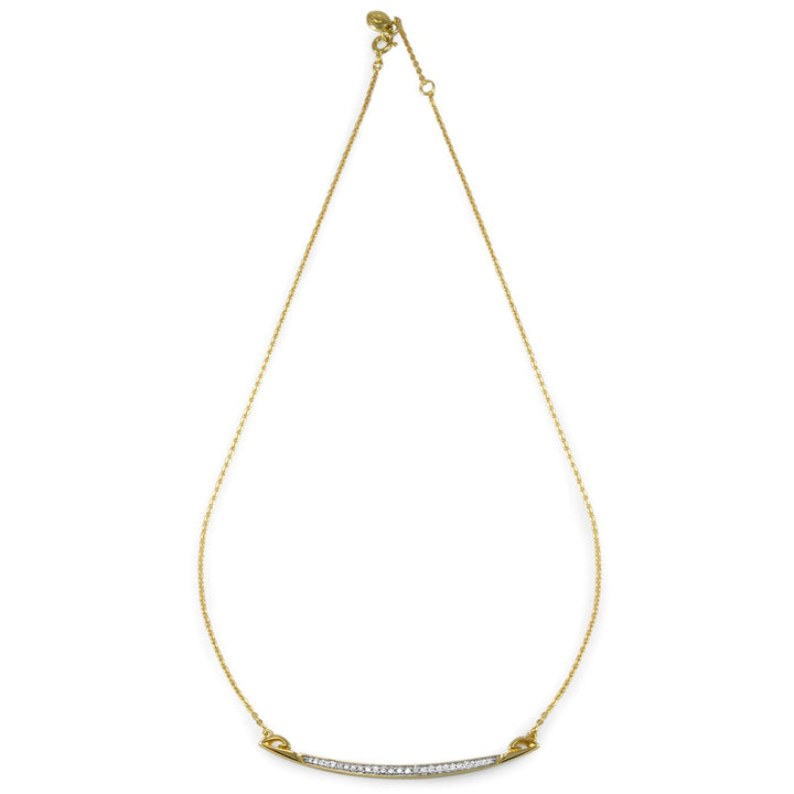 gold vermeil necklace