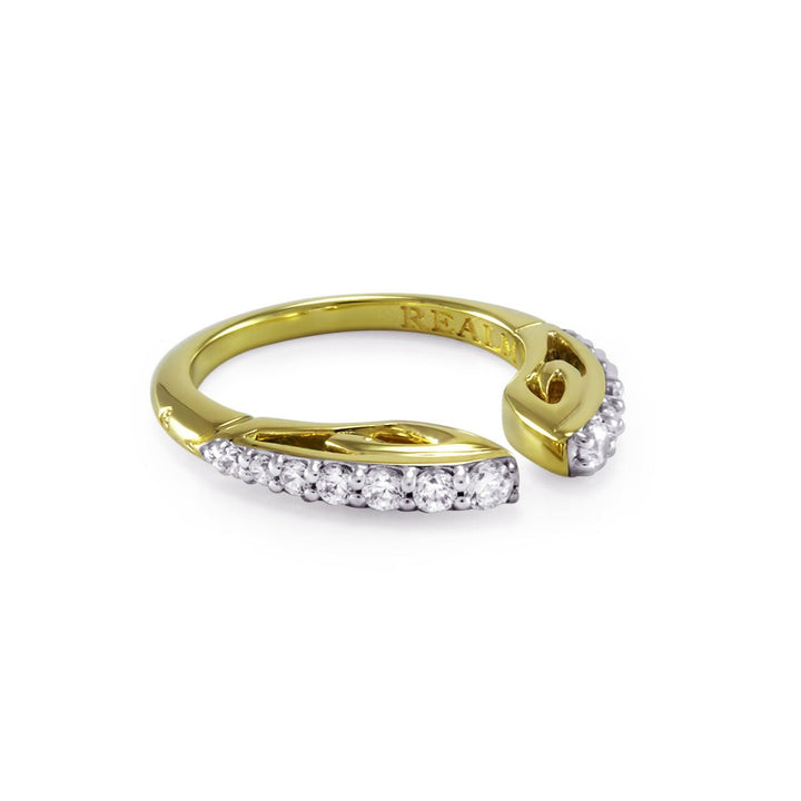 gold vermeil stacking ring