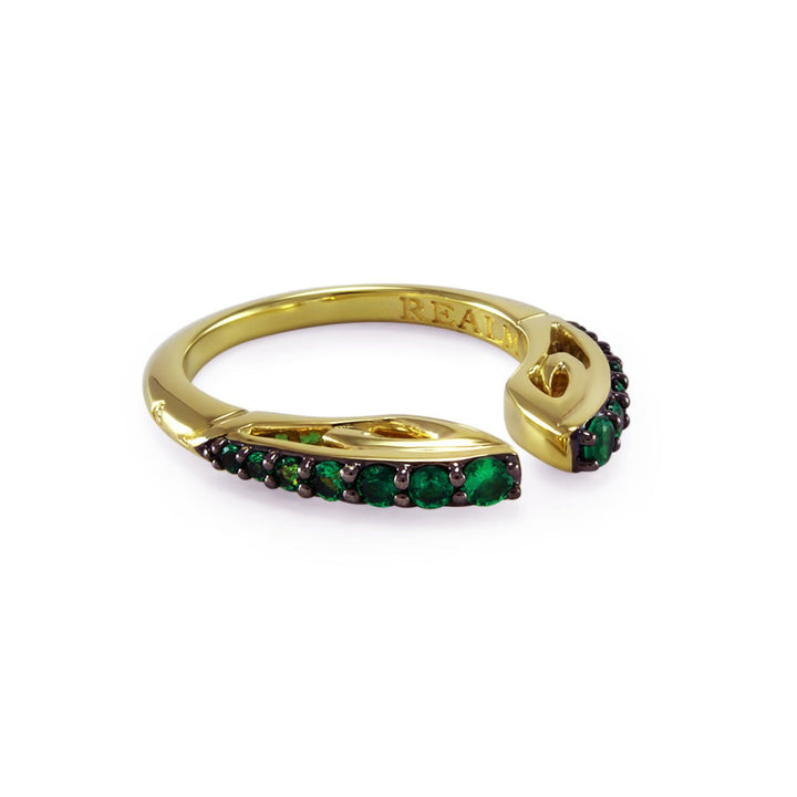 green stacking ring