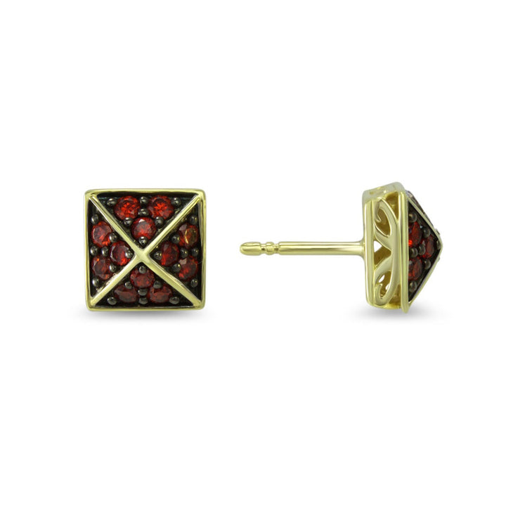 18k gold earring