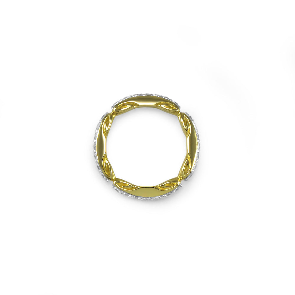gold stack ring