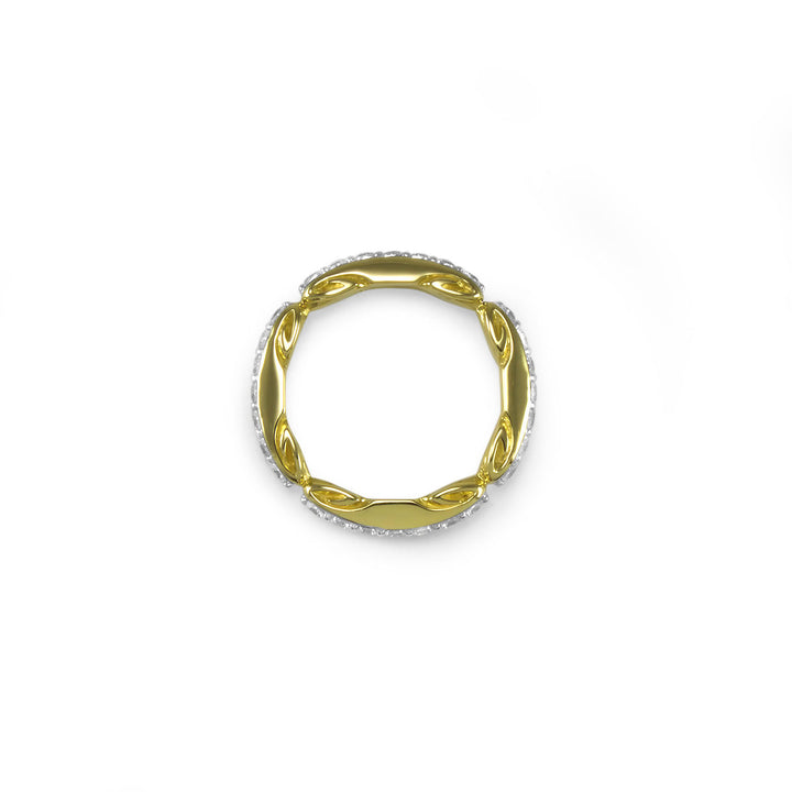 gold stack ring