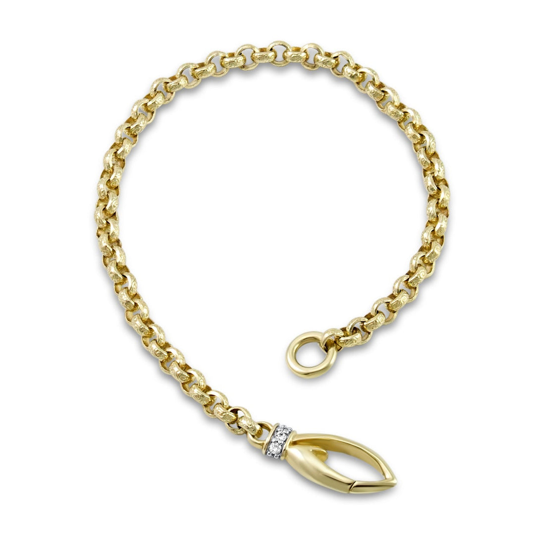 gold chain bracelet