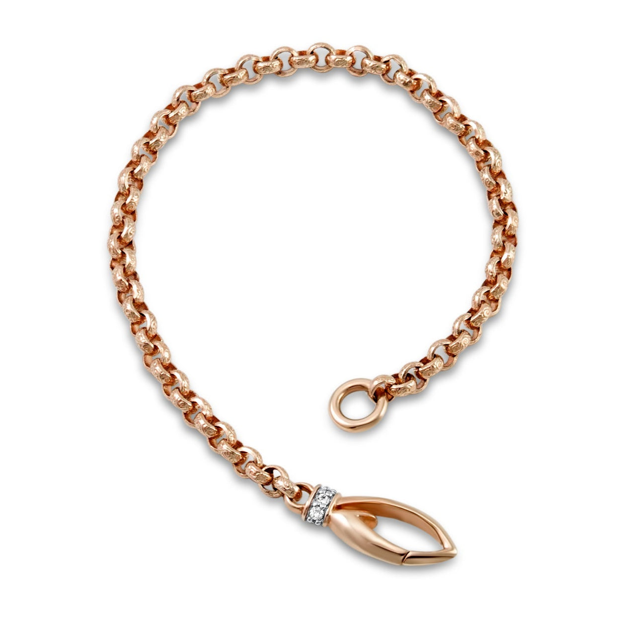 18k Rose Gold Helio Chain Bracelet main image 1