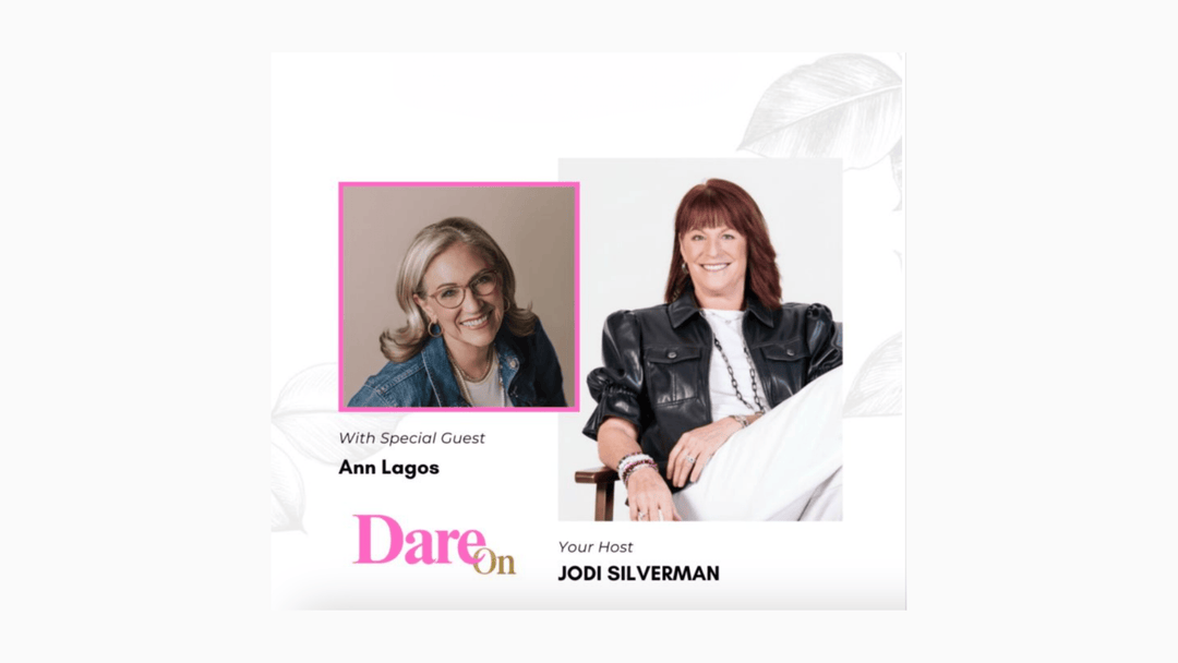 Dare On host Jodi Silverman interviews Ann King Lagos