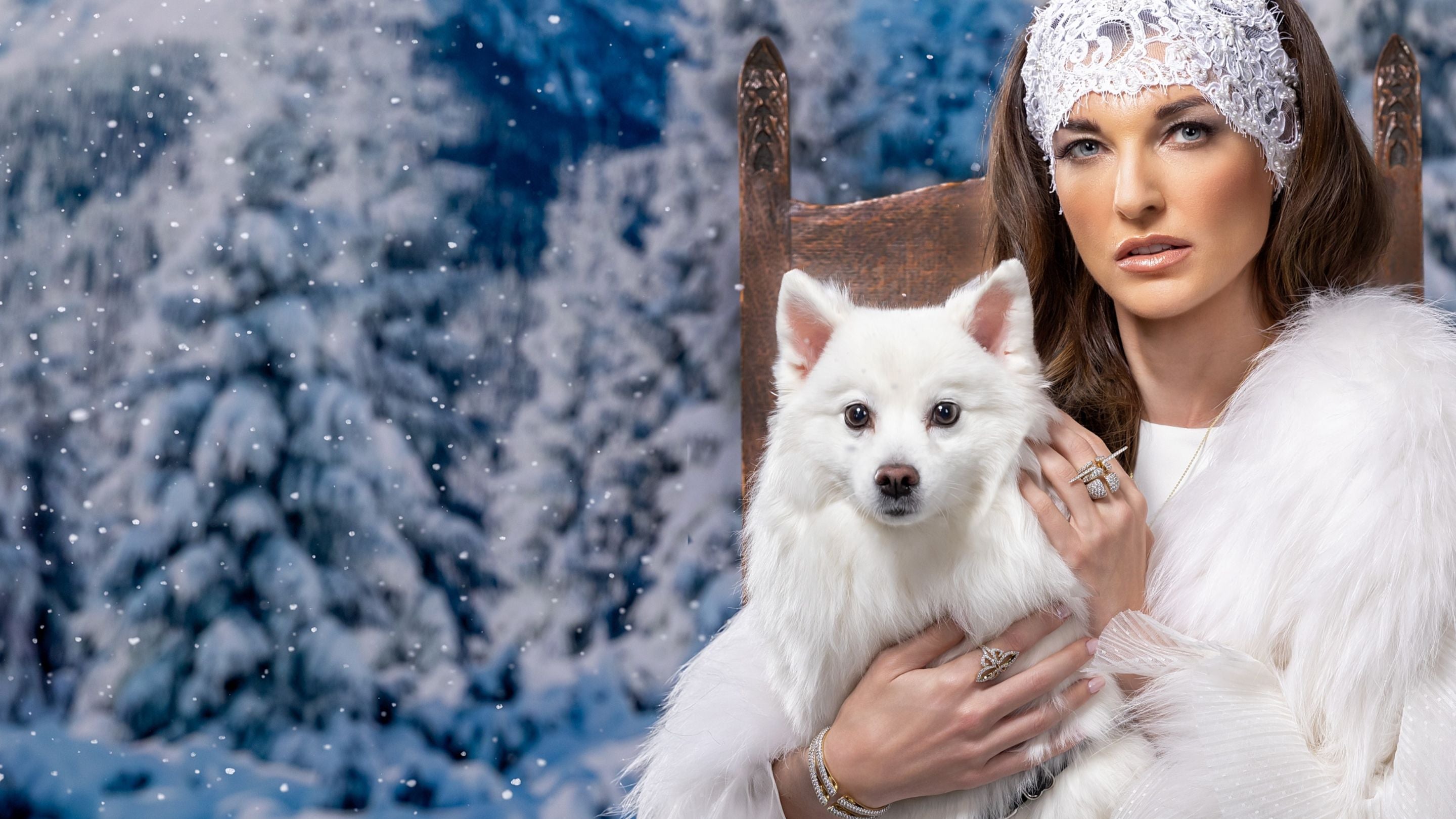 REALM Fine + Fashion Jewelry featured in Philadelphia RowHome Magazine's Below Zero winter fashion editorial.
