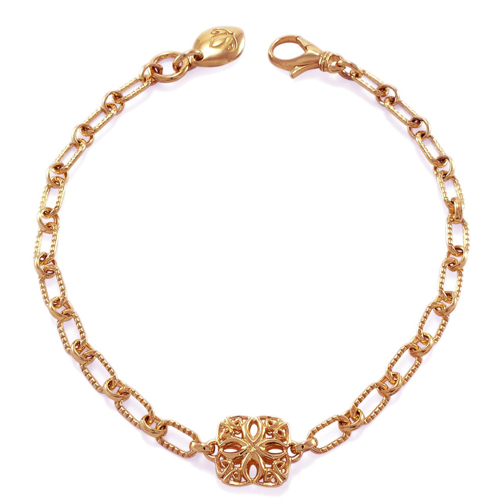 rose gold chain bracelet