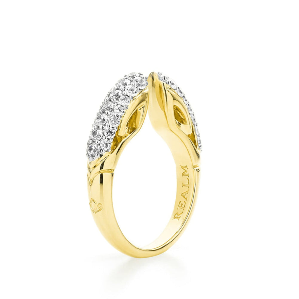 gold stacking ring