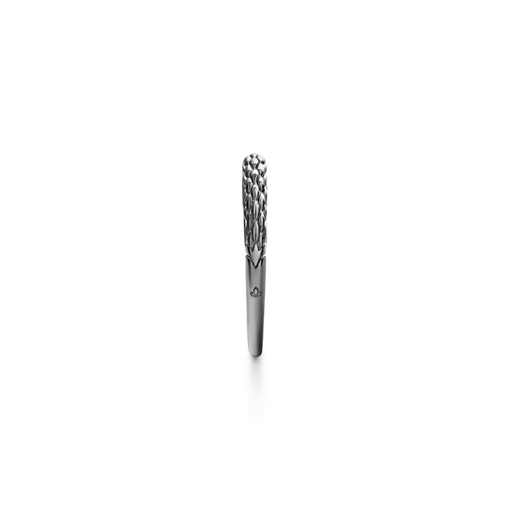 black ruthenium stacking ring