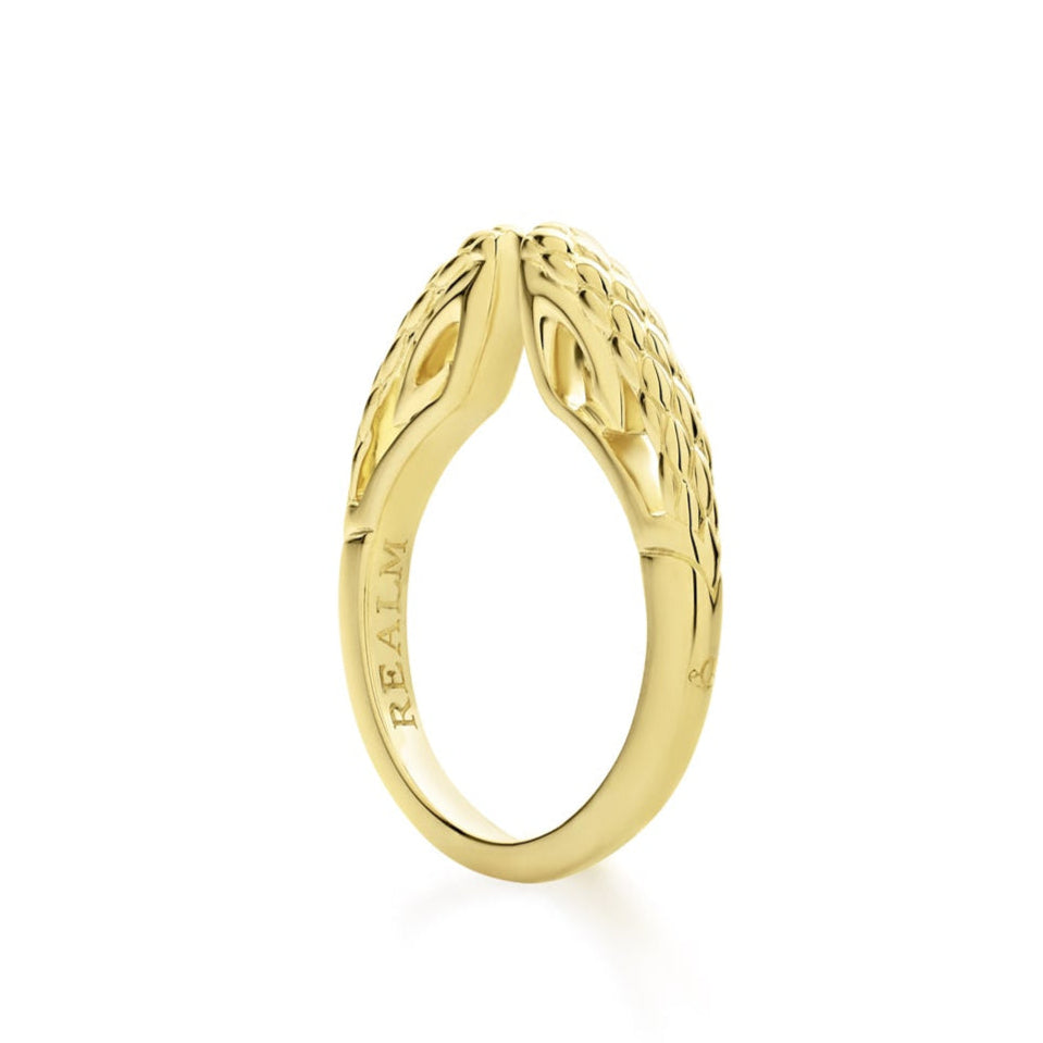 gold stacking ring