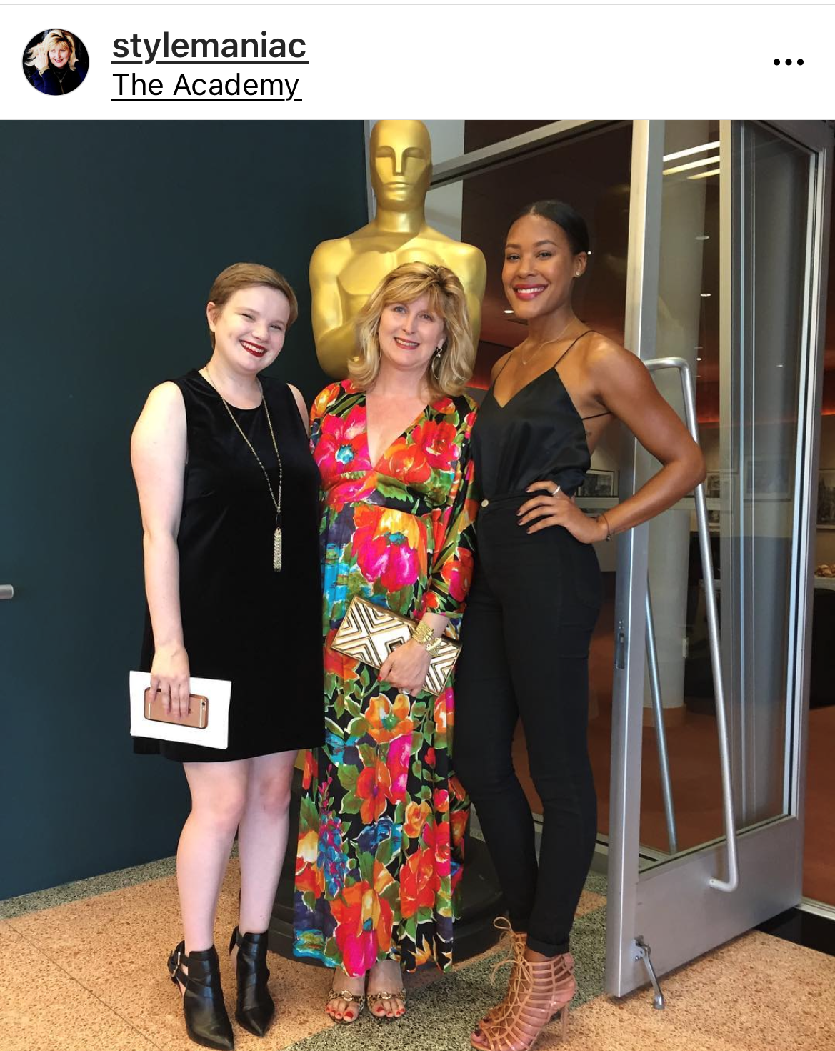 Sarah-Marie-Hawkins Doreen-Creede Myah-Hollis attend premiere of Or Die Trying series at The Academy in Los Angeles CA