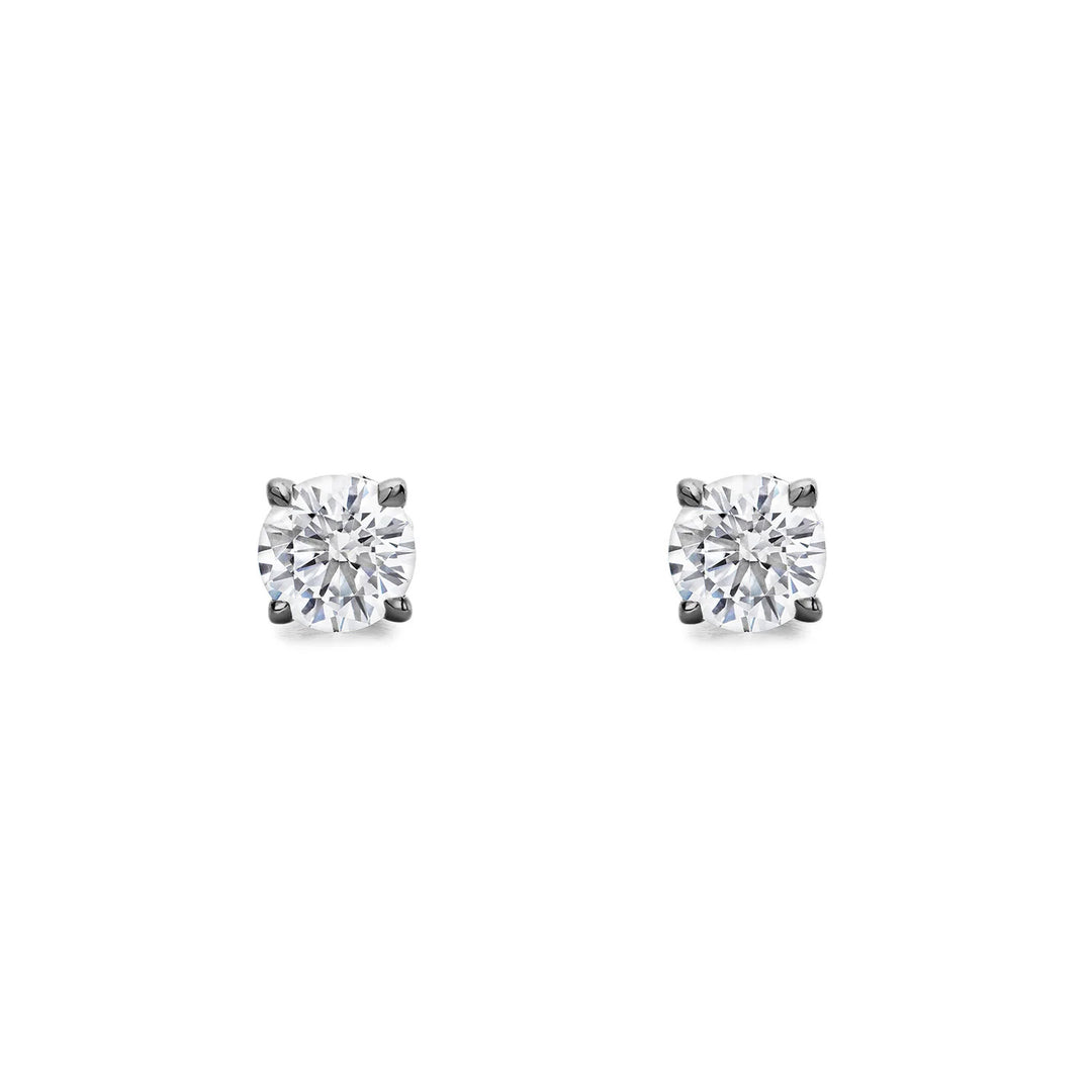 black single stud earring