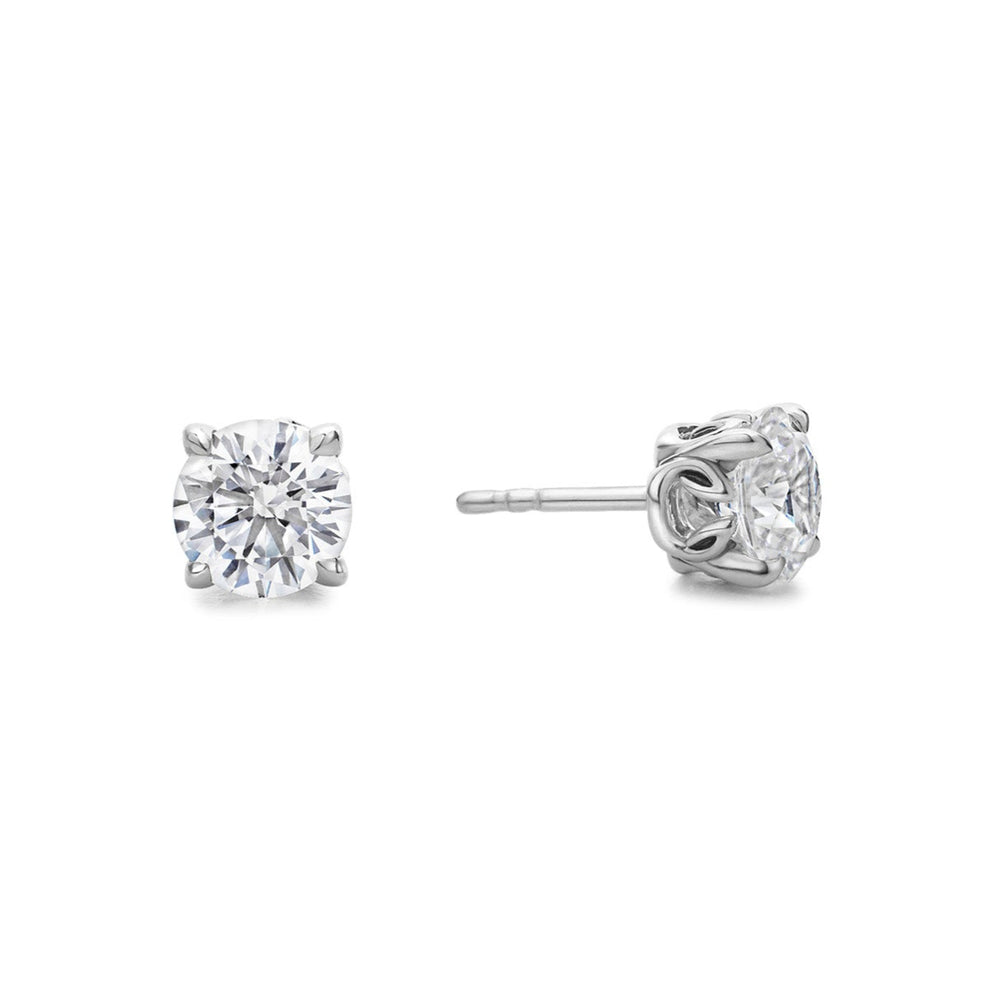 mini round stud earring 
