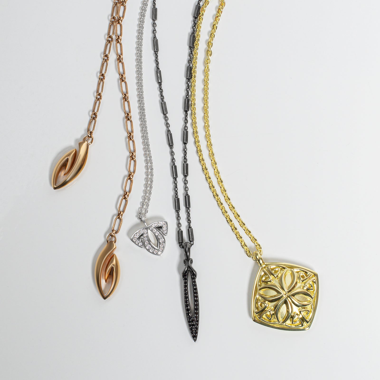 NECKLACES from elegant to edgy from REALM Fine + Fashion Jewelry