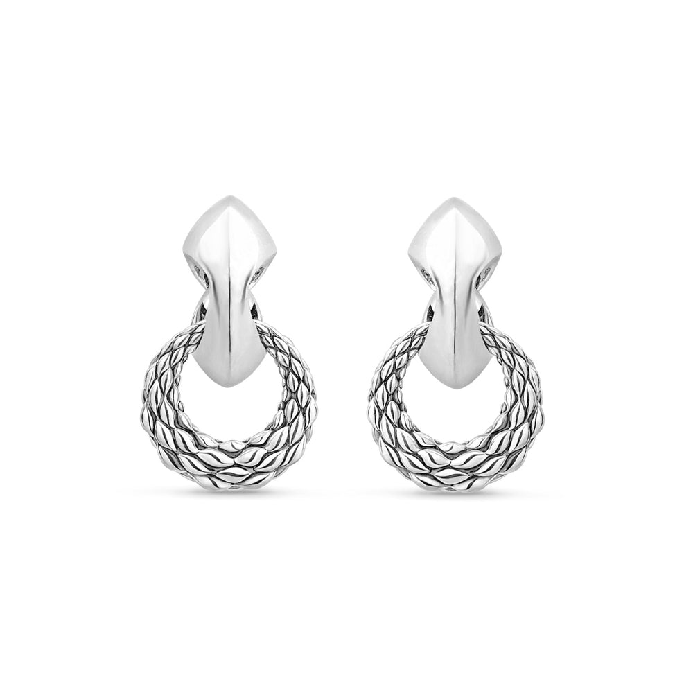 sterling silver drop earrings