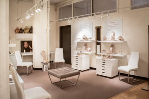 Interior of the REALM Studio in Old City, Philadelphia.