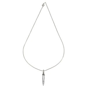 Empire Petite Pavé Stiletto Pendant 05-195-GPWZ18 REALM