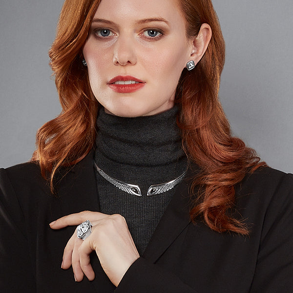 pave earrings