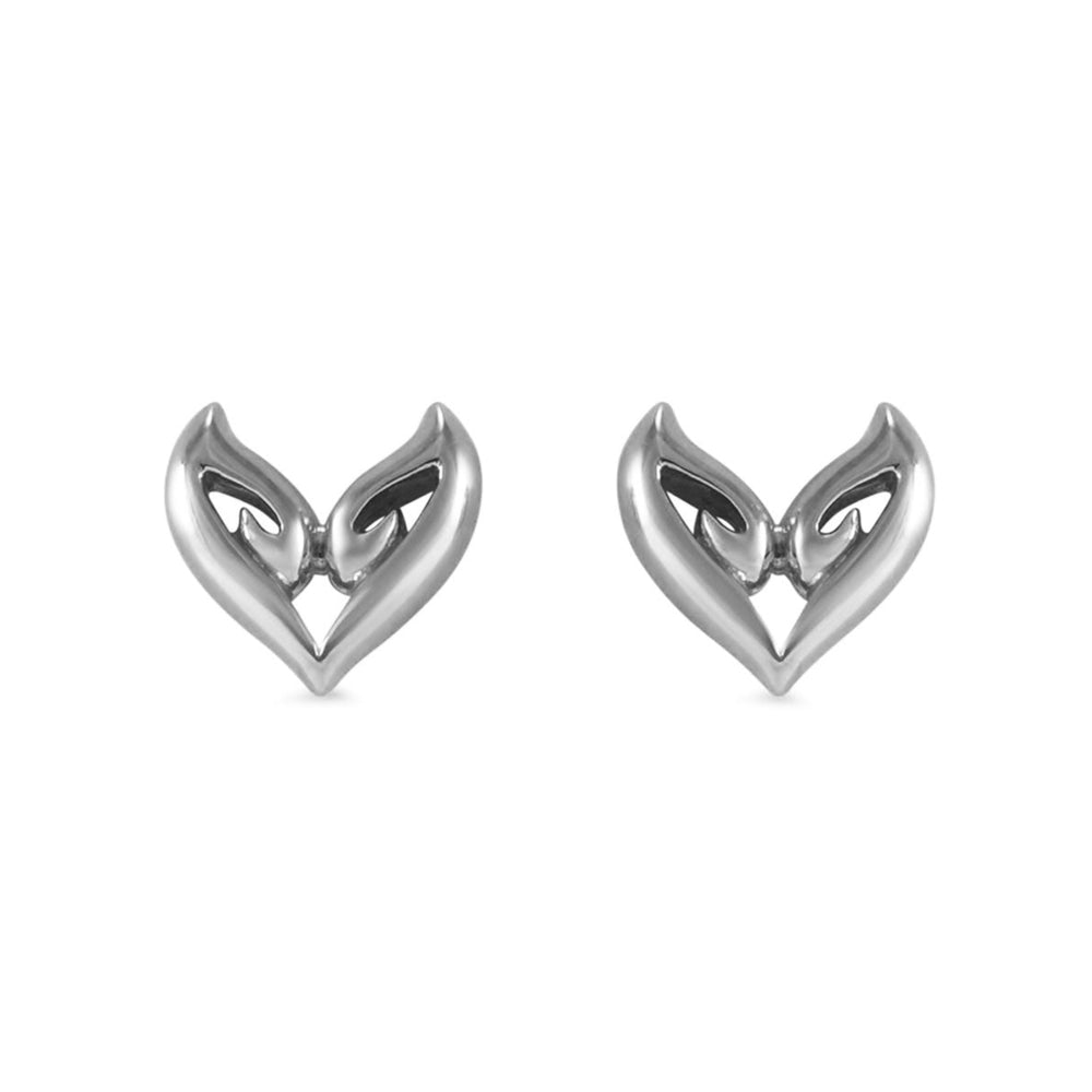 sterling silver stud earrings