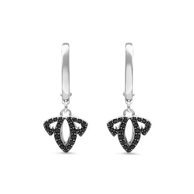 sterling silver hoop earring