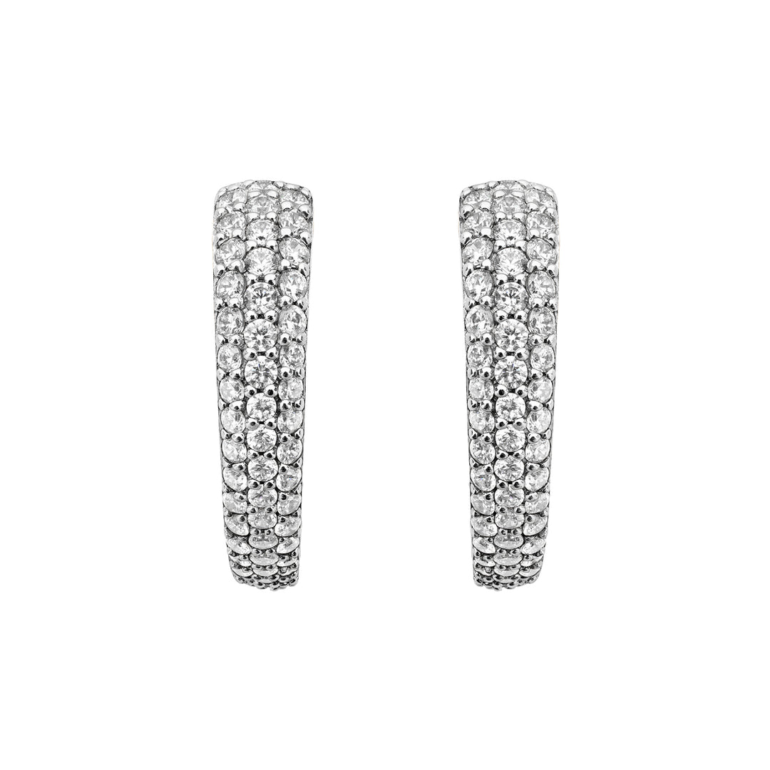 pave earrings